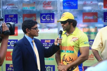 CCL 6 Telugu Warriors Vs Chennai Rhinos Match Photos - 52 of 126