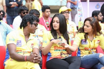 CCL 6 Telugu Warriors Vs Chennai Rhinos Match Photos - 79 of 126