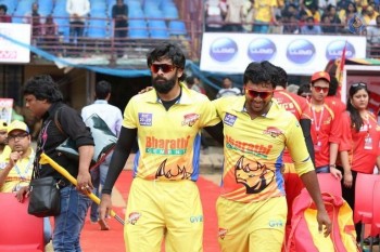 CCL 6 Telugu Warriors Vs Chennai Rhinos Match Photos - 81 of 126