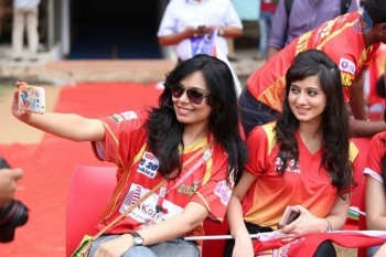 CCL 6 Telugu Warriors Vs Chennai Rhinos Match Photos - 83 of 126