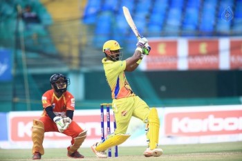 CCL 6 Telugu Warriors Vs Chennai Rhinos Match Photos - 85 of 126