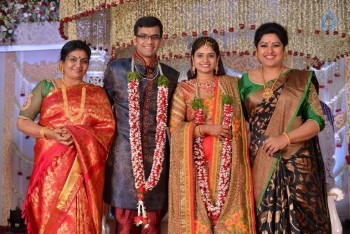 Celebrities at Delhi Rajeswari Son Wedding Reception - 13 of 94