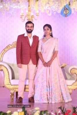 Celebrities at Harshit Reddy Wedding Reception - 36 of 65