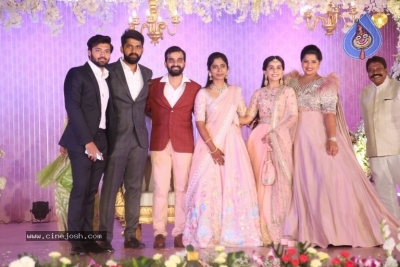Celebrities at Harshit Reddy Wedding Reception - 40 of 65