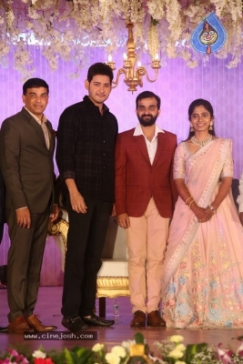 Celebrities at Harshit Reddy Wedding Reception - 42 of 65