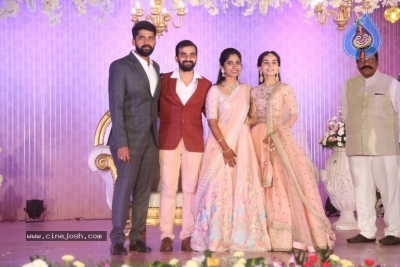 Celebrities at Harshit Reddy Wedding Reception - 48 of 65