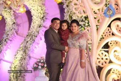 Celebrities at Harshit Reddy Wedding Reception - 49 of 65