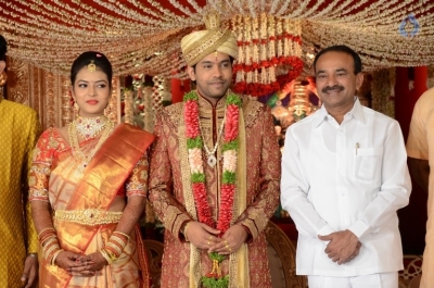 Celebrities at Sana Yadi Reddy Son Nikhilesh Reddy Wedding Event - 5 of 62