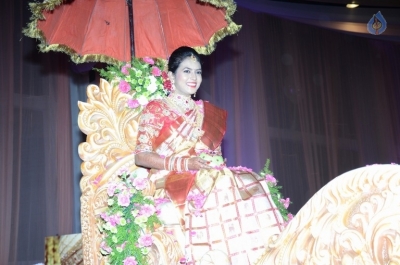 Celebrities at Sana Yadi Reddy Son Nikhilesh Reddy Wedding Event - 10 of 62