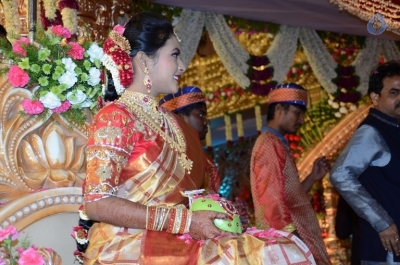 Celebrities at Sana Yadi Reddy Son Nikhilesh Reddy Wedding Event - 57 of 62