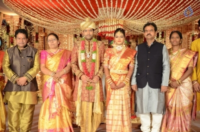 Celebrities at Sana Yadi Reddy Son Nikhilesh Reddy Wedding Event - 61 of 62