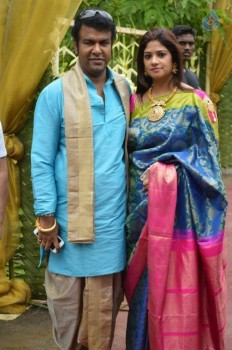 Celebrities at Shanthnu and Keerthi Wedding - 6 of 93