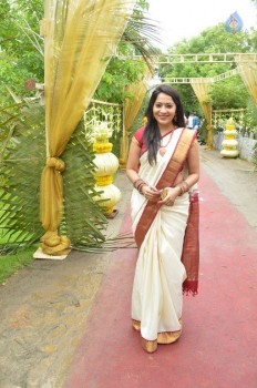 Celebrities at Shanthnu and Keerthi Wedding - 10 of 93