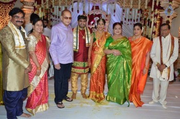 Celebrities at Sri Divya and Sai Nikhilesh Wedding 1 - 2 of 62