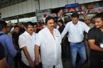 Celebrities at Vizag Airport - 13 of 42