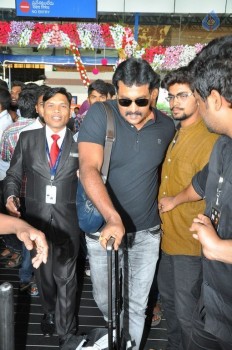 Celebrities at Vizag Airport - 15 of 42