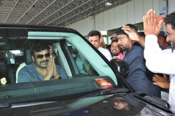 Celebrities at Vizag Airport - 17 of 42