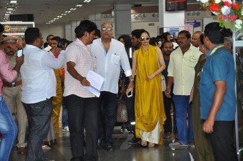 Celebrities at Vizag Airport - 19 of 42