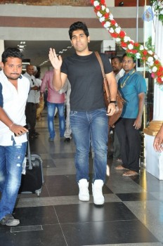 Celebrities at Vizag Airport - 29 of 42