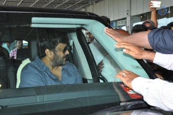 Celebrities at Vizag Airport - 33 of 42