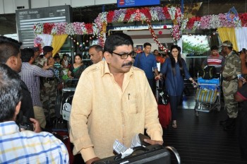 Celebrities at Vizag Airport - 34 of 42