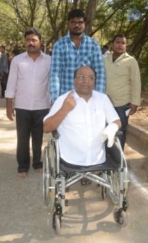 Celebrities Cast Their Votes in GHMC Elections - 4 of 32