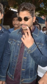 Celebrities Cast Their Votes in GHMC Elections - 30 of 32
