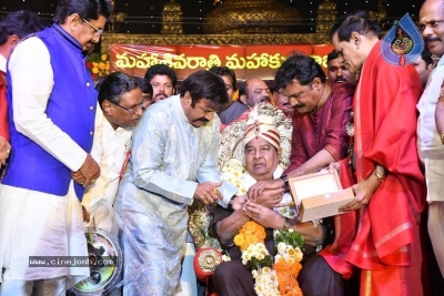 Celebrities Felicitates Kaikala Satyanarayana - 9 of 19