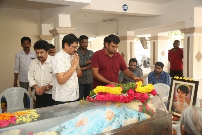 Celebrities Pay Homage To Director B Jaya Set 1 - 41 of 55