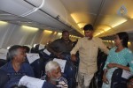 TDP Chandrababu Naidu at Shamshabad Airport - 33 of 56