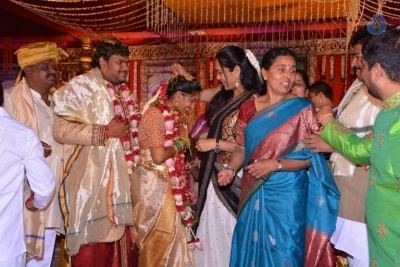 Chinna Srisailam Yadav Daughter Vanaja Wedding Photos - 6 of 83