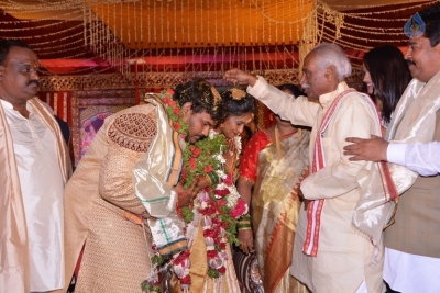 Chinna Srisailam Yadav Daughter Vanaja Wedding Photos - 11 of 83