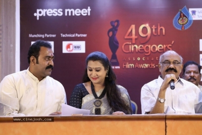 Cinegoer 49th Film Awards Press Meet - 20 of 21