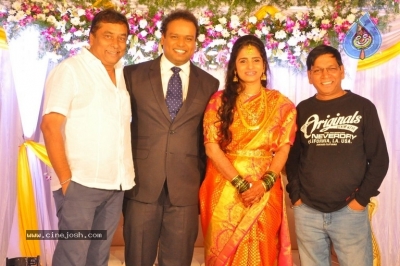 Comedian Harish Wedding Reception Photos - 2 of 29