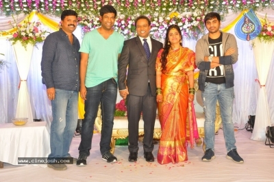 Comedian Harish Wedding Reception Photos - 6 of 29