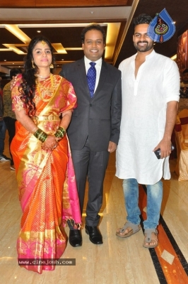 Comedian Harish Wedding Reception Photos - 17 of 29