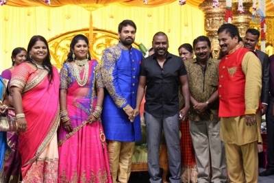 FEFSI Vijayan Son Wedding Reception Photos - 10 of 20