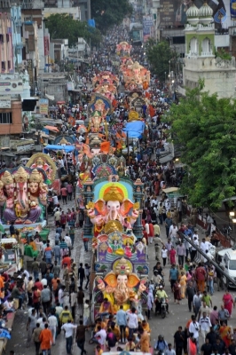 Ganesh Procession in Hyderabad 2017 - 9 of 45