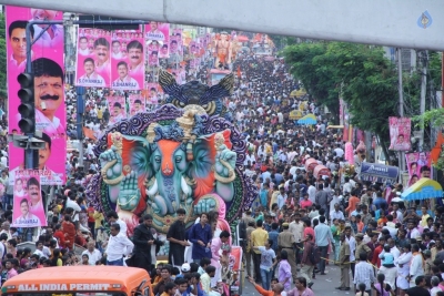 Ganesh Procession in Hyderabad 2017 - 17 of 45