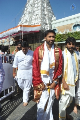 Gautham Nanda Team at Tirumala - 16 of 20