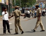 Hyderabad Old City Curfew Pics   - 3 of 102