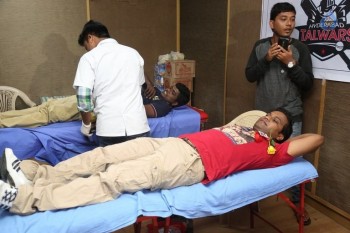 Hyderabad Talwars Blood Donation Camp Photos - 31 of 32