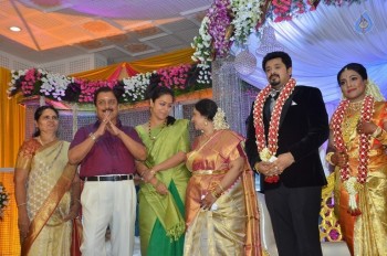 Jayachitra Son Amresh Wedding Reception - 5 of 102