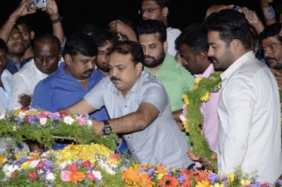 JR NTR visits NTR Ghat on NTR Birth Anniversary - 36 of 47