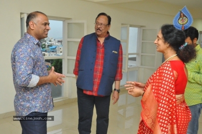 Krishnam Raju Family Watched it Raju Gari Gadhi 2 Movie - 9 of 15