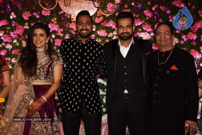 Hardik Pandya Brother Krunal Pandya Reception Cermony - 2 of 15