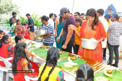 Lakshmi Manchu Celebrates Sankranthi Festival With Students - 6 of 14