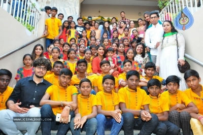 Lakshmi Manchu Celebrates Sankranthi Festival With Students - 7 of 14