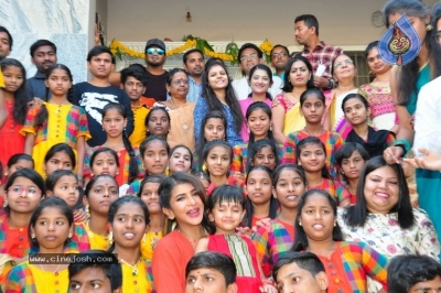 Lakshmi Manchu Celebrates Sankranthi Festival With Students - 10 of 14