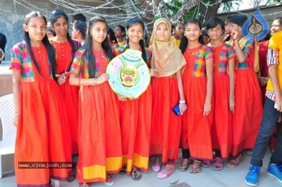 Lakshmi Manchu Celebrates Sankranthi Festival With Students - 13 of 14
